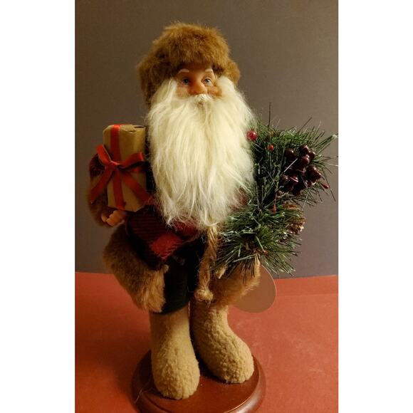 Old World Santa Claus Doll - Brand New with Tag - Picture 1 of 5